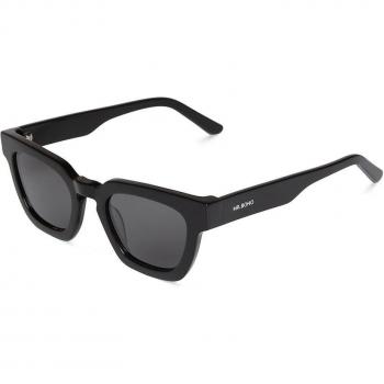 Mr. Boho - Gafas de sol mujer con montura acetato azul y lente clásica, Mr. Boho Logan BCB-11 Anteojos de Sol para Hombre Negros, Mr. Boho Logan BCB-11 G