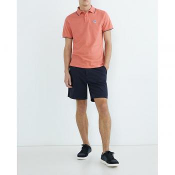 Polo North Sails para hombre con gráfico moderno y inscripción bajo el cuello