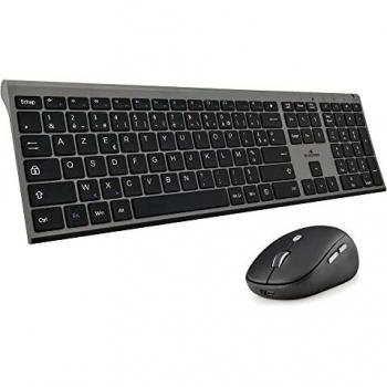 Teclado y Ratón Bluestork Negro