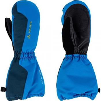 Vaude Manoplas Snow Cup III Azul, manoplas para nieve, diseño ergonómico, aislamiento térmico, impermeables y transpirables, puños ajustables