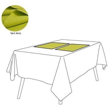 sur-mesure-deco ~ verde - rel6980, lino, Set de table 38x52