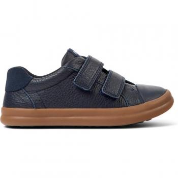 CAMPER Pursuit - Girls' Blue Sneakers (Smooth Leather, Size 37)