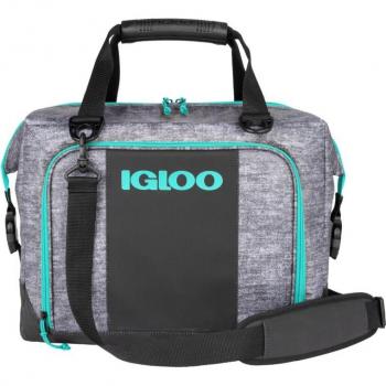 Nevera de Tela Camping Igloo Snapdown 36 Verde 34 Litros