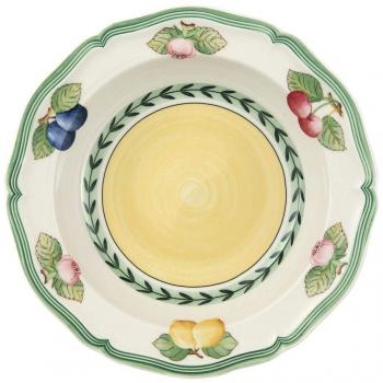 Villeroy & Boch French Garden Fleurence Salad Bowl, Premium Porcelain, White/Multicoloured