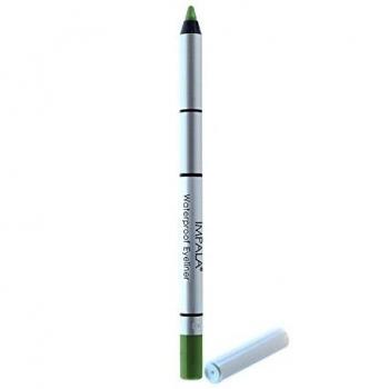 Impala - Lápiz de ojos waterproof cremoso Color Verde pistacho Nº304 duradero