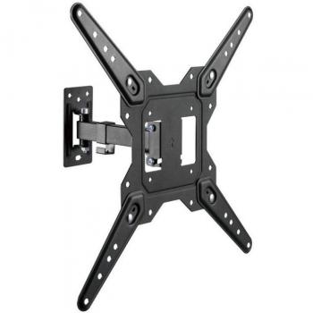 Aisens WT55TSE-151 Soporte de Pared Giratorio e Inclinable para Monitor/TV de 23-55, VESA Máximo 400x400, Carga Máxima 30kg, con