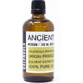 Aceite Base 100ml - Caléndula con Propiedades Antiinflamatorias y Antibacterianas