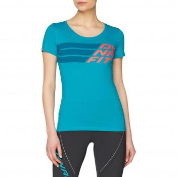 Camiseta Dynafit Graphic manga corta naranja y azul mujer - L
