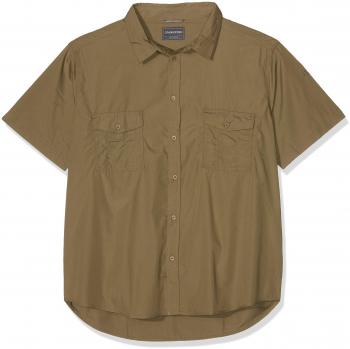 Craghoppers Camisa de Manga Corta para Hombre, Tejido Kiwi, Hombre, Color Beige, tamaño 3XL