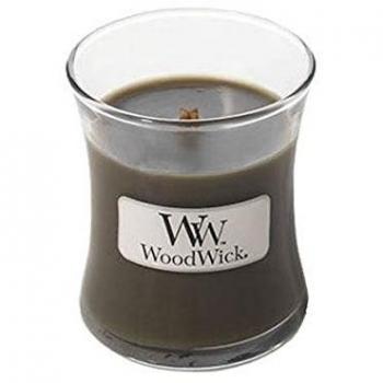 Vela perfumada WoodWick Frasier Fir Mini Jar 85 g unisex con diseño de abeto