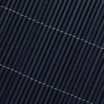 Rollos de mimbre antracita 1x3m compuesto