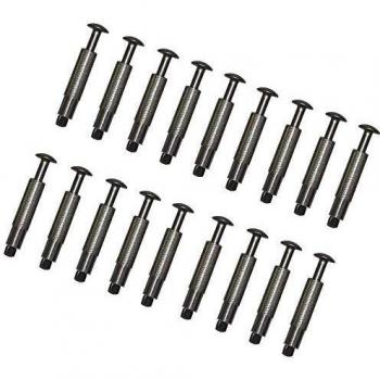 PisciHogar Tornillo de Anclaje para Lona, cobertor de Piscina. 100% INOX