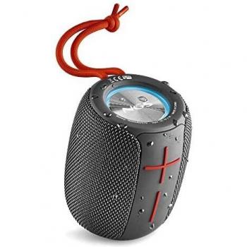 NGS Roller Nitro 1 Portable Bluetooth Speaker - 10W, IPX5 Waterproof, TWS, USB/TF/AUX-IN, Black