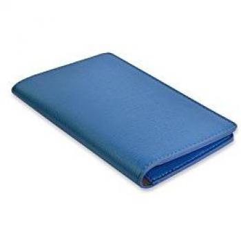 Campo Marzio 2017 Cartera para Pasaporte, 14 cm, Azul vaquero