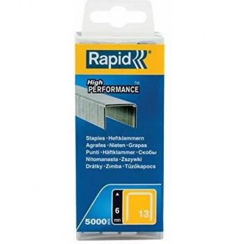 Agrafes Finas N°13 de 6 mm - Pack de 5000 Unidades - RAPID