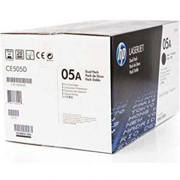 HP 05A LaserJet Toner Black Standard Capacity 2 x 2,300 Pages Pack of 2