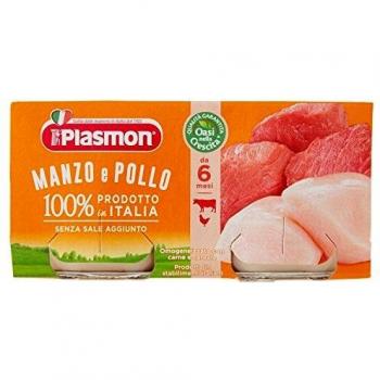 Plasmon Omog Beef/Pol 80Gx2Pz