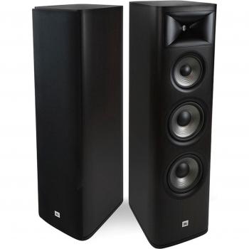 Altavoces de suelo JBL Studio 698 en nogal oscuro