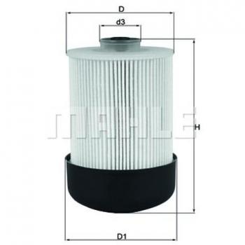 Mahle Siervo filtro kx338/22d filtro de combustible
