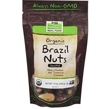 NOW Foods - Nueces de Brasil orgánicas sin sal - 10 oz.