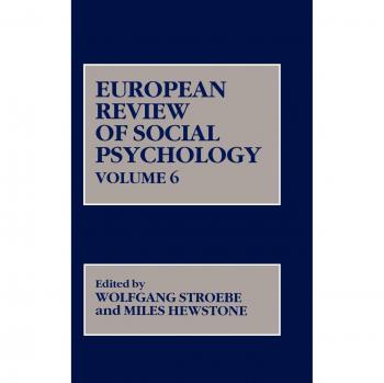 Revisión Europea de Psicología Social Volumen 6 Tapa Dura