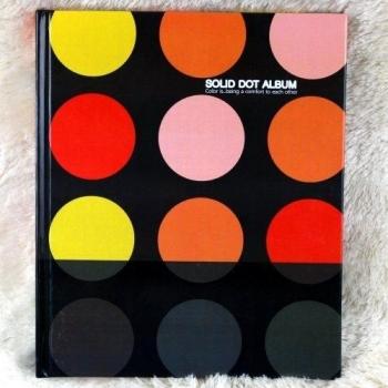 [fancy4u] Solid Dot Diseño Photo Album Medium Size/20 etiqueta interior hojas, álbum de fotos Mantener 80 fotos - 4 x 6 pulgadas, Luxus Dot Diseño Hard Cover
