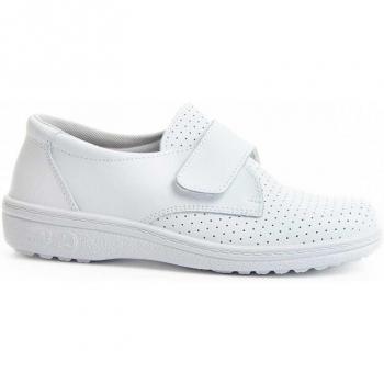 Mocasines de Mujer PURAPIEL ORTOPEDC WHITE