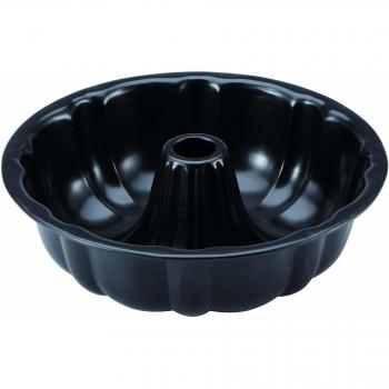 San Ignacio Molde Horno Ø24X7.0CM Acero Negro SG, 24 cm diámetro
