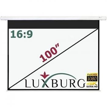 Luxburg® Pantalla de proyección a motorizada 221x125 cm