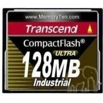 Transcend Ultra Industrial - Memoria Compact Flash de 128 MB