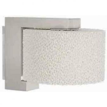 Aplique de Pared LED Reef - Acabado Cepillado, Aluminium