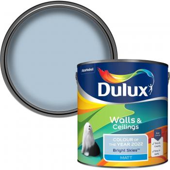 Dulux Bright Skies 2.5L Vinyl Matt Emulsion Paint