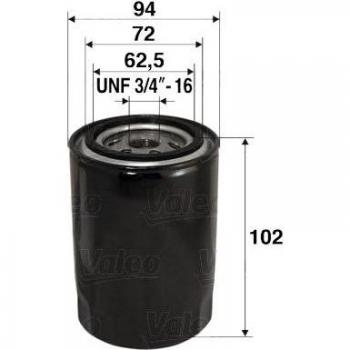 Filtro de aceite VALEO 586066