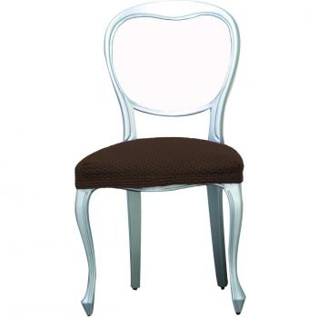 Eysa Sucre Pack de sillas Solo Asiento, Tela, Avellana, 33 x 4 x 22 cm, 2 Unidades