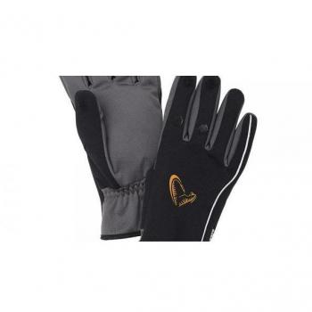 Guantes de Invierno Softshell Savage Gear Talla M Negros