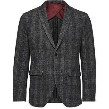 SELECTED HOMME Chaqueta para hombre Slhslim-Frank Blazer B Gris 52