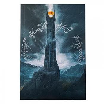 Taccuino Oficial del Ojo de Sauron - 120 Páginas, 14,5 x 21 cm - Licencia Oficial Cinereplicas