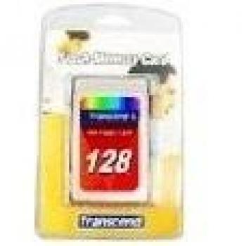 Transcend TS128MFLATA - Memoria Compact Flash de 128 MB