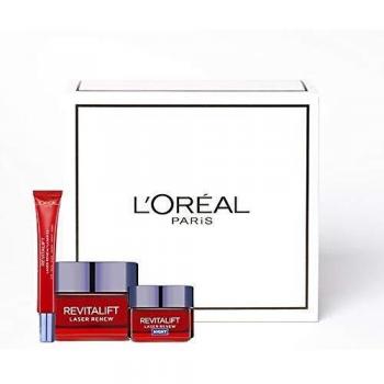 Set de Cuidado Facial Antienvejecimiento L'Oréal Paris Revitalift Laser Renew