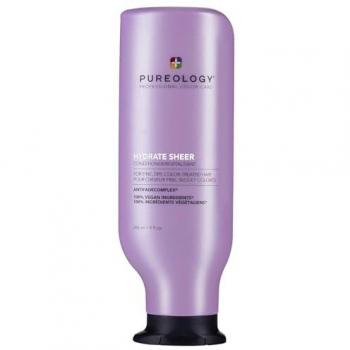 Pureology Hydrate Sheer Vegan Moisturizing Conditioner for Fine Color-Treated Hair 266ml