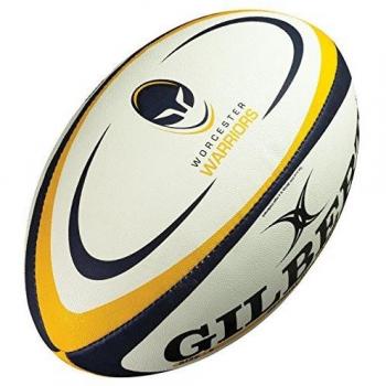 Balón de Rugby Replica Gilbert Worcester Talla 5 para Adultos