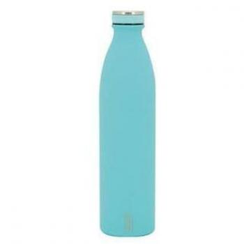 BOTELLA TÉRMICA DE ACERO INOXIDABLE 1000 ML COLOR AGUAMARINA