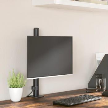 Soporte para Monitor Acero Negro VESA 75/100 mm Ajustable Modelo Individual