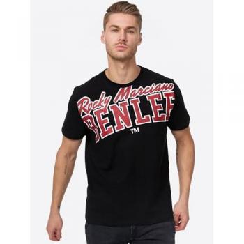 Camiseta de Manga Corta Benlee Grosso Negra L Hombre Ajuste Normal