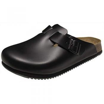 Birkenstock Professional Unisex - Adult BOSTON NL SCHWARZ Clogs And Mules, Black, 4 UK
