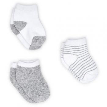 Pack de calcetines para bebé en color gris