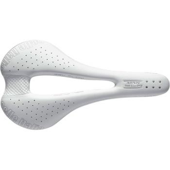 Selle Italia FA003327155 Max SLR Gel Flow L3 - Sillín de bicicleta, 145 × 275 mm, color blanco