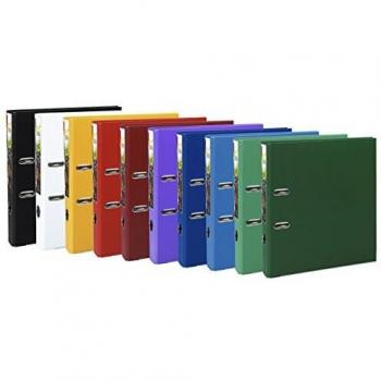 Classeur a levier prem'touch interieur et exterieur en polypropylene - dos 50mm - a4 maxi