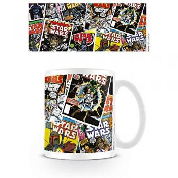 Star Wars MG23490 8 x 11,5 x 9,5 cm cómic Taza de cerámica, Multi-Color