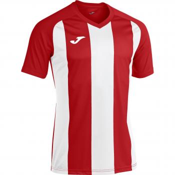 Joma Pisa II Short Sleeve Men's T-Shirt Red and White